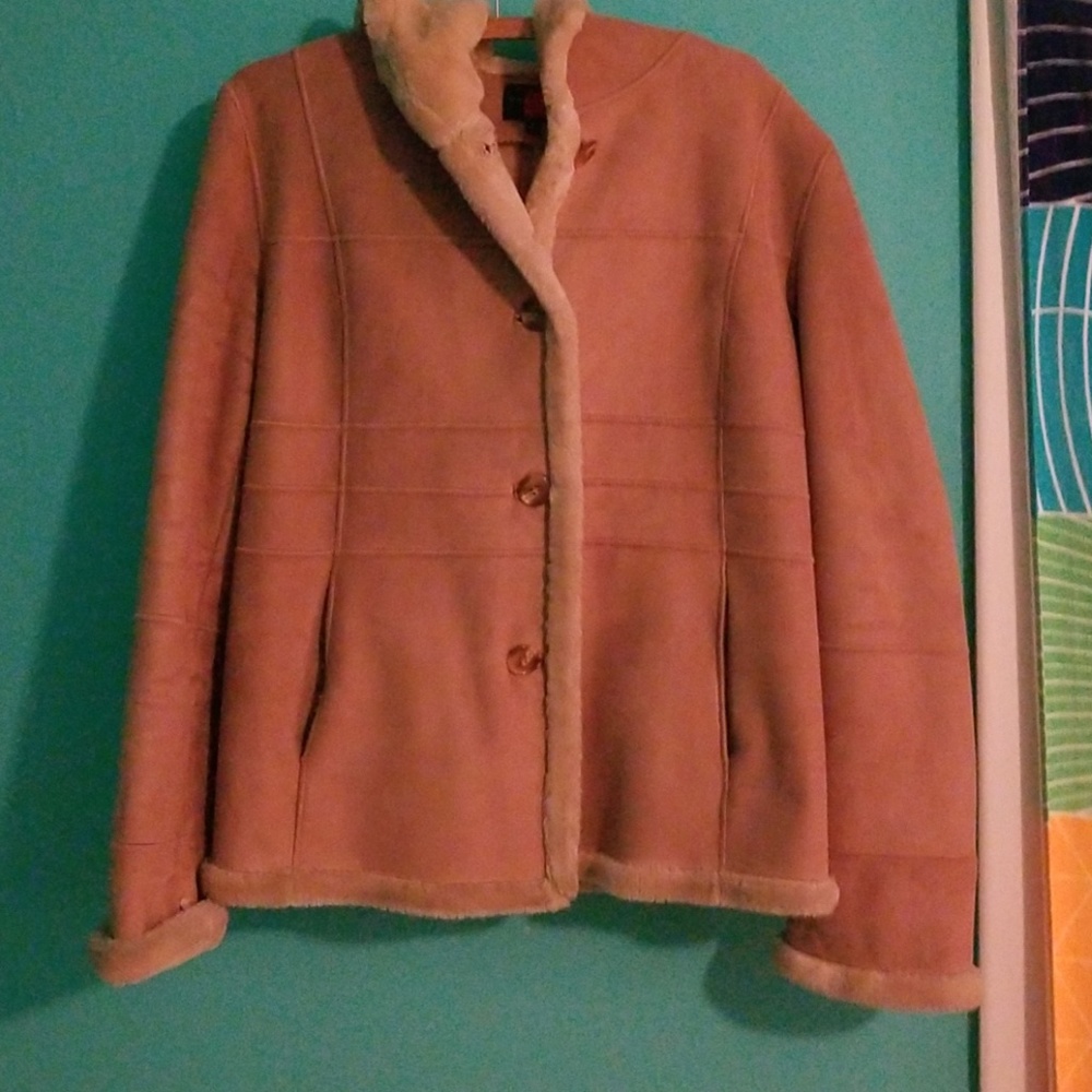 Brown winter coat
